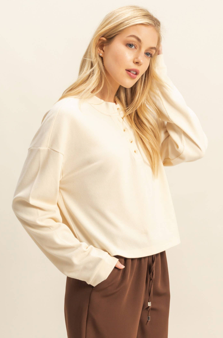 Morning Henley Long-Sleeve