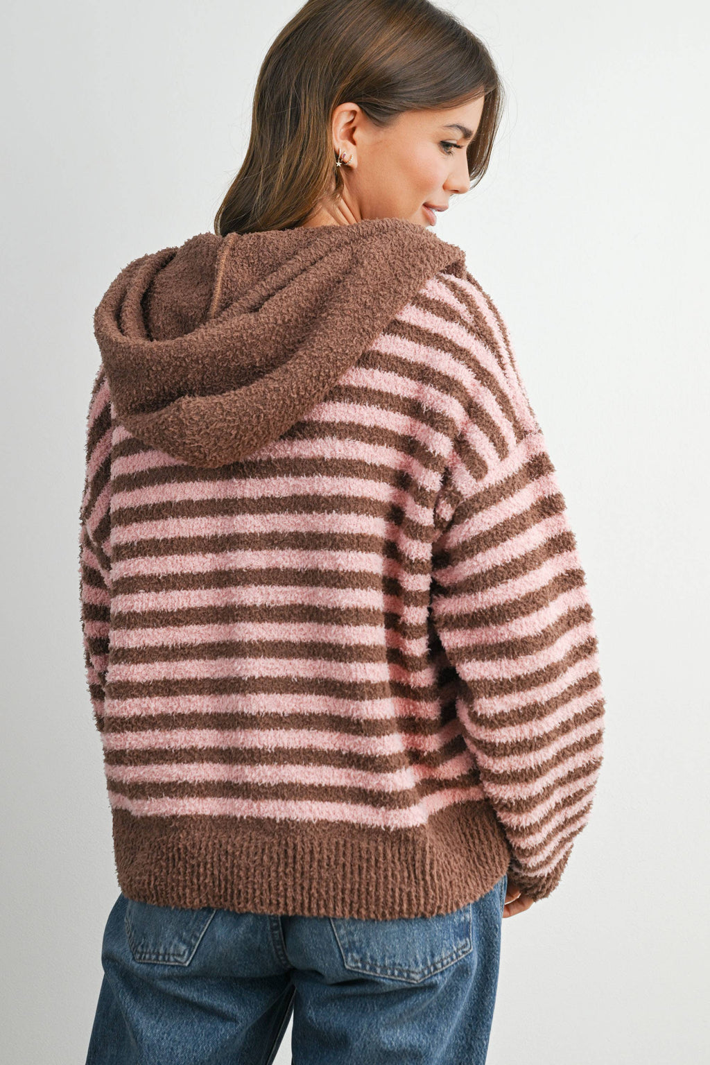 Cabin Stripe Zip-Up